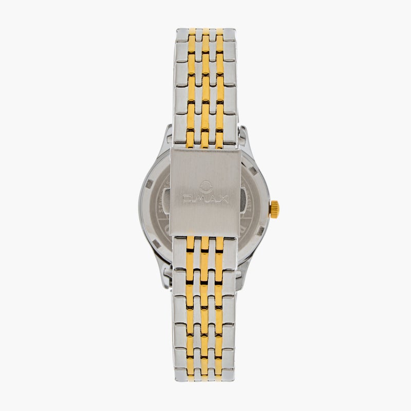 OMAX Gold and Silver Analog Wrist Watch for Women - Image 3